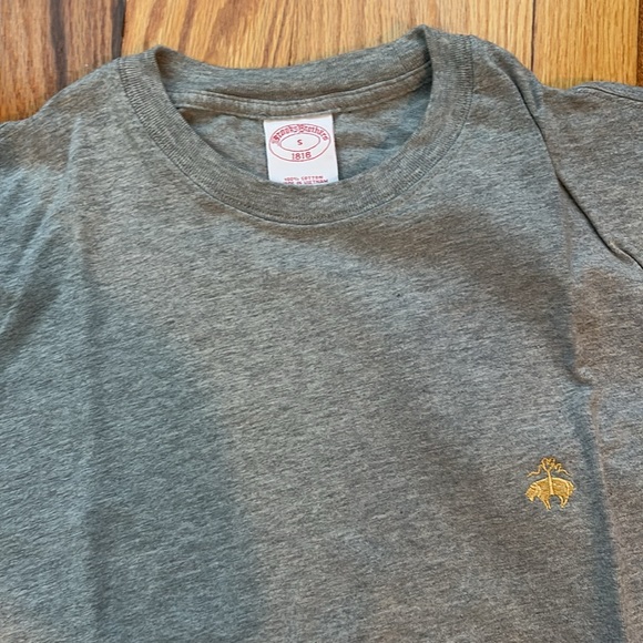 Gray and Black Brooks Brothers T-Shirts - Picture 2 of 3